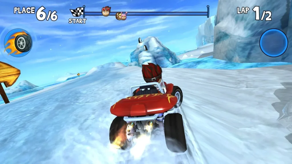 Discover Every Shortcut in Beach Buggy Racing Maps: Complete Guide 16 1st Shortcut in Glacier Gulch