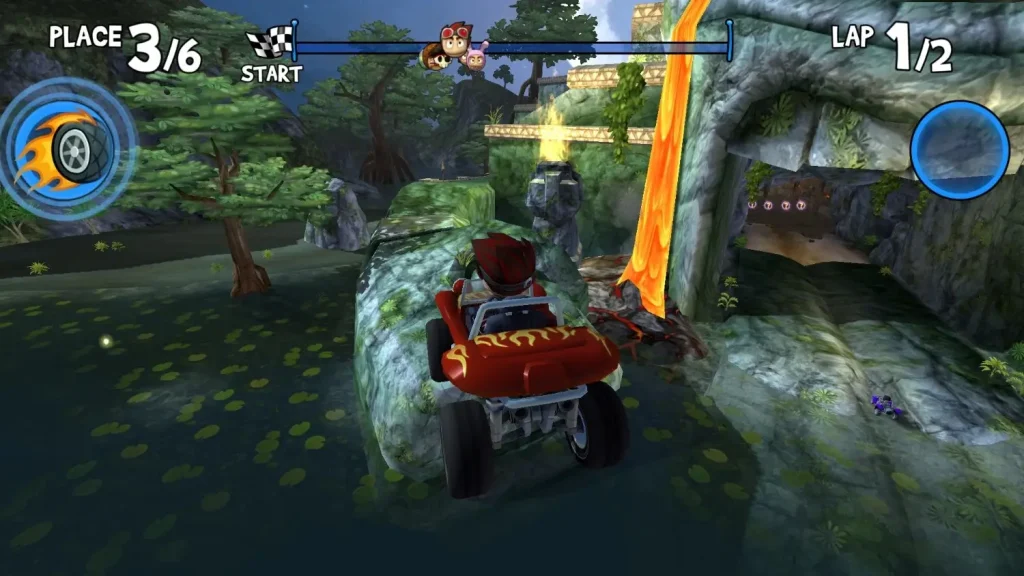 Discover Every Shortcut in Beach Buggy Racing Maps: Complete Guide 8 1st Shortcut in Tiki Temple