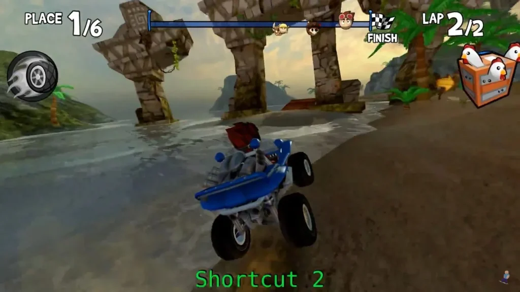 Discover Every Shortcut in Beach Buggy Racing Maps: Complete Guide 13 2nd Shortcut in Aqurius