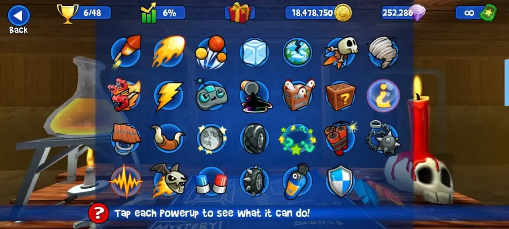 Beach Buggy MOD APK: Unlimited Money 13 Powerup menu 1