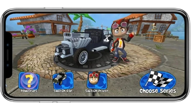 Beach Buggy MOD APK: Unlimited Money 25 Step 5 Beach Buggy Racing MOD APK game menu